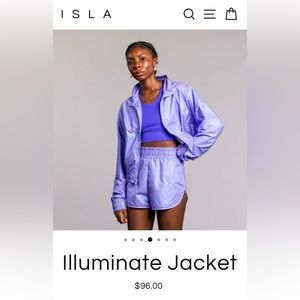 Isla Movement Illuminate Jacket - size small